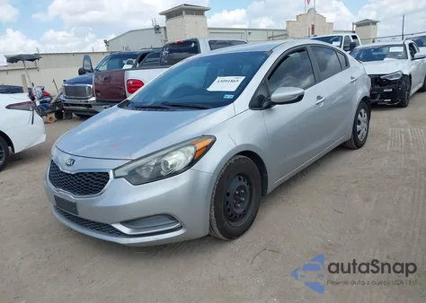 2015 Kia Forte Lx из США, поврежденный, VIN KNAFK4A60F5298685